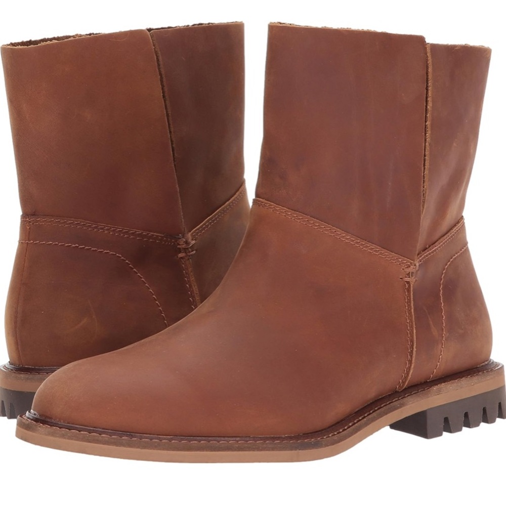 Kelsi Dagger Brown Ankle Boots sz 6 1/2